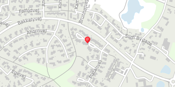 Trafikstøjkort på Platanvej 22B, 8680 Ry