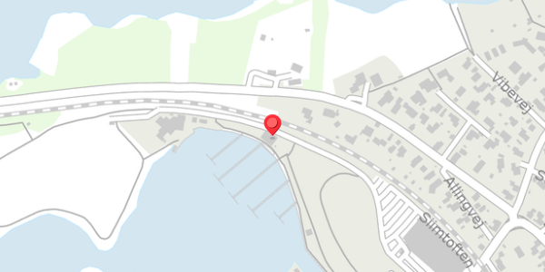 Trafikstøjkort på Siimtoften 13, 8680 Ry