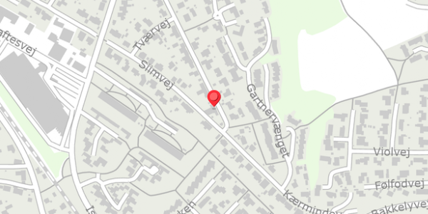 Trafikstøjkort på Siimvej 34, 8680 Ry
