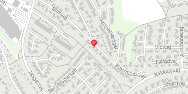 Trafikstøjkort på Siimvej 62, 8680 Ry