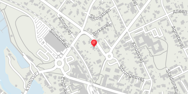 Trafikstøjkort på Silkeborgvej 7, . , 8680 Ry
