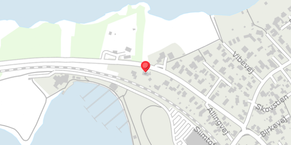 Trafikstøjkort på Silkeborgvej 35, . , 8680 Ry