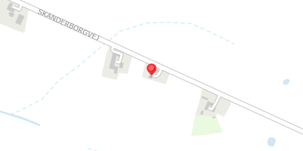 Trafikstøjkort på Skanderborgvej 106, . , 8680 Ry
