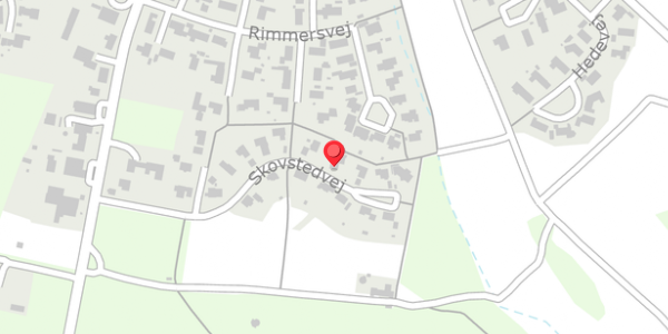 Trafikstøjkort på Skovstedvej 21, . , 8680 Ry