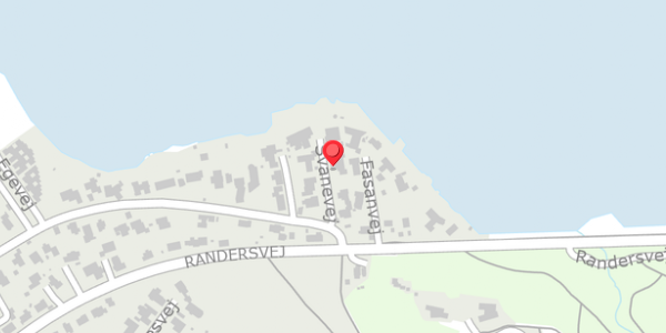 Trafikstøjkort på Svanevej 6, . , 8680 Ry
