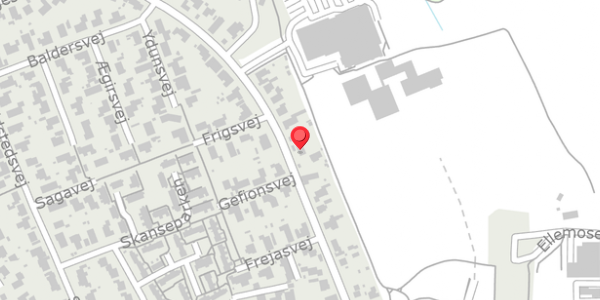 Trafikstøjkort på Thorsvej 18, . , 8680 Ry