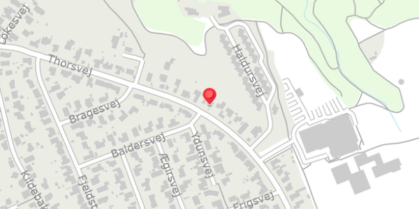 Trafikstøjkort på Thorsvej 46, . , 8680 Ry
