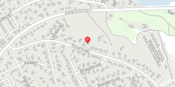 Trafikstøjkort på Thorsvej 66, 8680 Ry