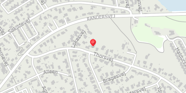 Trafikstøjkort på Thorsvej 74, . , 8680 Ry