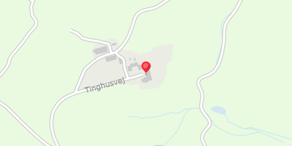 Trafikstøjkort på Tinghusvej 4, 8680 Ry