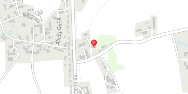 Trafikstøjkort på Tulstrupvej 5, . , 8680 Ry