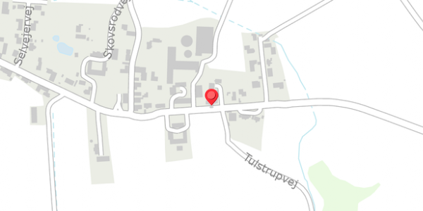 Trafikstøjkort på Tulstrupvej 37, . , 8680 Ry