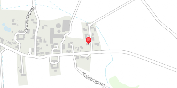 Trafikstøjkort på Tulstrupvej 45, . , 8680 Ry