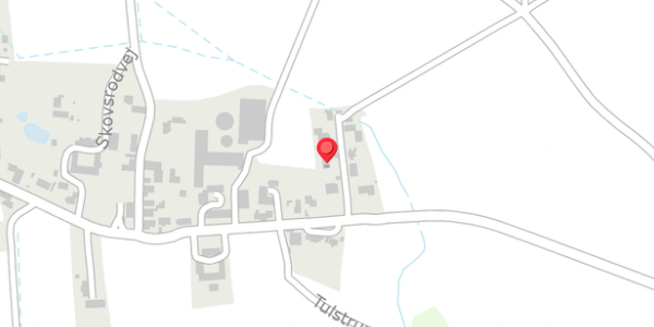 Trafikstøjkort på Tulstrupvej 47, 8680 Ry