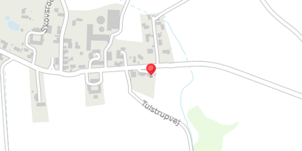 Trafikstøjkort på Tulstrupvej 50B, . , 8680 Ry