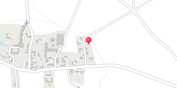 Trafikstøjkort på Tulstrupvej 55B, . , 8680 Ry
