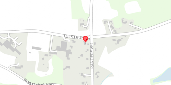 Trafikstøjkort på Tulstrupvej 90, . , 8680 Ry