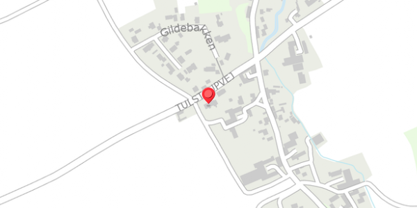 Trafikstøjkort på Tulstrupvej 126, . , 8680 Ry