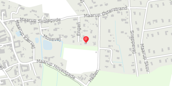 Trafikstøjkort på Engen 9, 8305 Samsø
