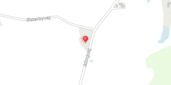 Trafikstøjkort på Allingvej 11, 8632 Lemming