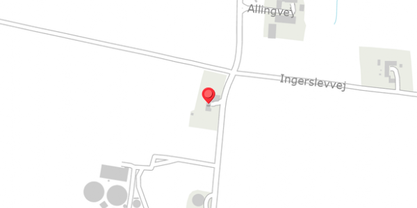Trafikstøjkort på Allingvej 15, 8632 Lemming