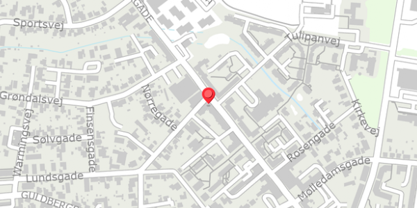 Trafikstøjkort på Borgergade 65, . , 8600 Silkeborg