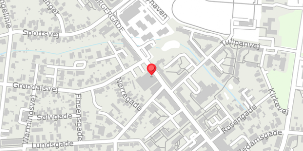 Trafikstøjkort på Borgergade 69, . , 8600 Silkeborg