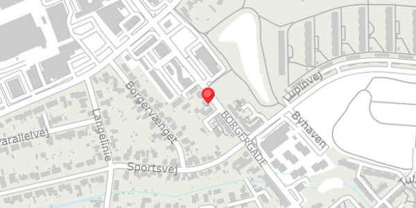 Trafikstøjkort på Borgergade 97D, . , 8600 Silkeborg