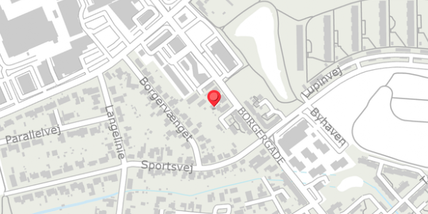 Trafikstøjkort på Borgergade 97E, . , 8600 Silkeborg