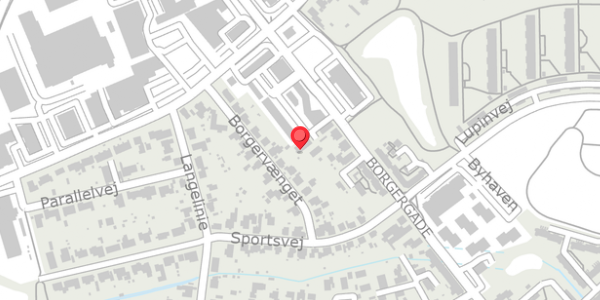 Trafikstøjkort på Borgergade 101C, . , 8600 Silkeborg