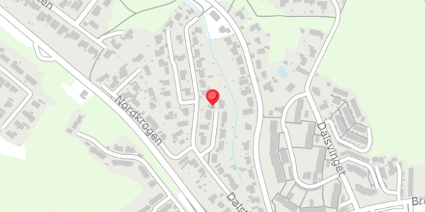 Trafikstøjkort på Dalstrøget 22A, 8600 Silkeborg