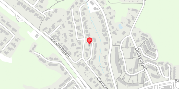 Trafikstøjkort på Dalstrøget 28, 8600 Silkeborg