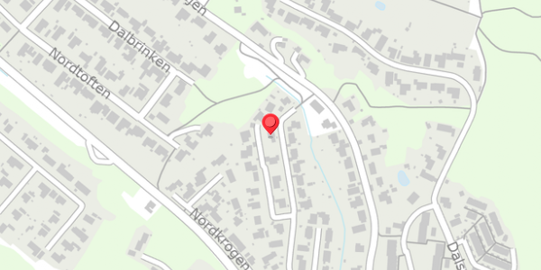 Trafikstøjkort på Dalstrøget 55, 8600 Silkeborg