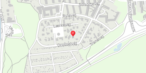 Trafikstøjkort på Drosselvej 21, . , 8600 Silkeborg
