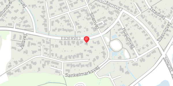Trafikstøjkort på Eidervej 13, . , 8600 Silkeborg