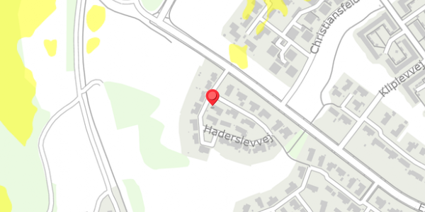 Trafikstøjkort på Haderslevvej 3, . , 8600 Silkeborg