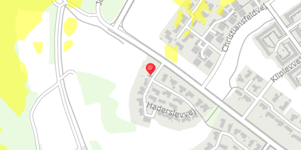 Trafikstøjkort på Haderslevvej 4, 8600 Silkeborg