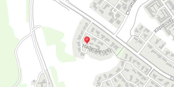 Trafikstøjkort på Haderslevvej 5, . , 8600 Silkeborg