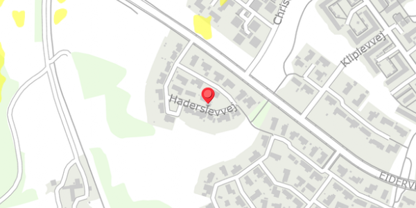 Trafikstøjkort på Haderslevvej 9, . , 8600 Silkeborg