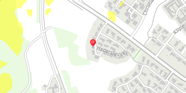 Trafikstøjkort på Haderslevvej 10, . , 8600 Silkeborg