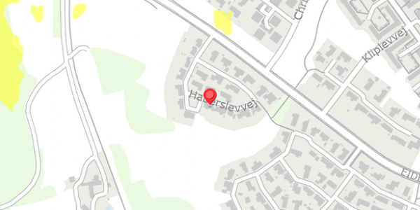 Trafikstøjkort på Haderslevvej 16, . , 8600 Silkeborg