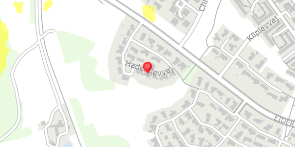 Trafikstøjkort på Haderslevvej 18, . , 8600 Silkeborg