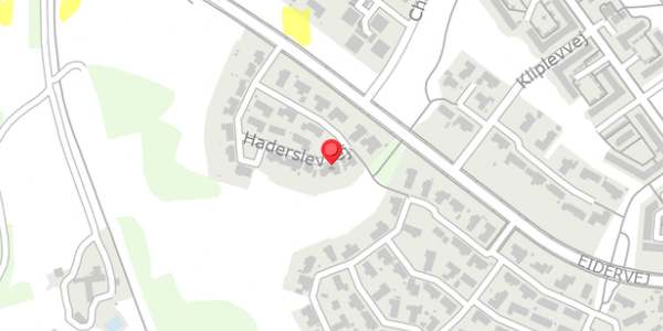 Trafikstøjkort på Haderslevvej 22, . , 8600 Silkeborg