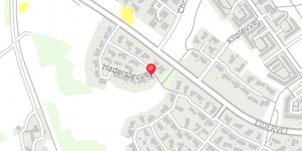 Trafikstøjkort på Haderslevvej 24, . , 8600 Silkeborg