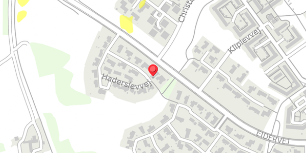 Trafikstøjkort på Haderslevvej 28, . , 8600 Silkeborg