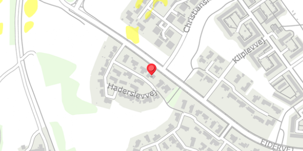 Trafikstøjkort på Haderslevvej 30, . , 8600 Silkeborg