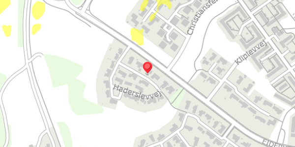 Trafikstøjkort på Haderslevvej 32, . , 8600 Silkeborg