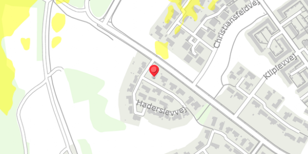 Trafikstøjkort på Haderslevvej 36, . , 8600 Silkeborg