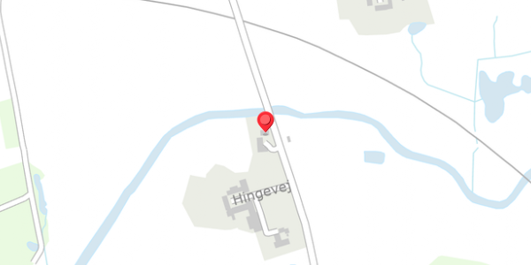 Trafikstøjkort på Hingevej 5, 8632 Lemming