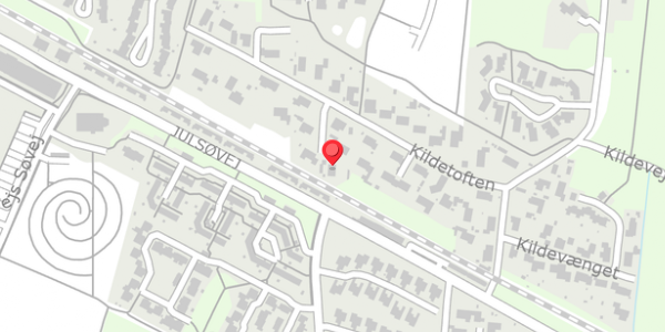 Trafikstøjkort på Kildetoften 23, . , 8600 Silkeborg